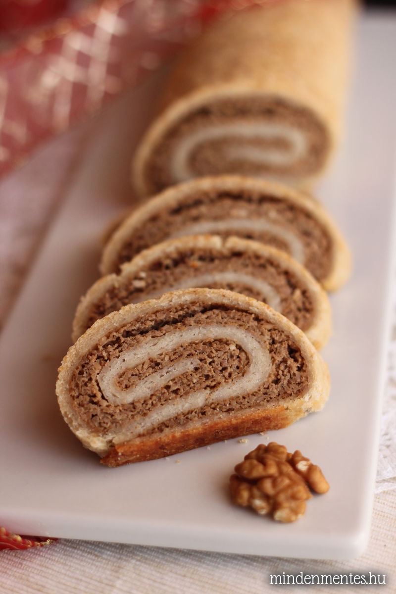 Bejgli mindenmentesen - cukor-, glutén-, tejtermék-, tojásmentes, IR-barát, vegán recept