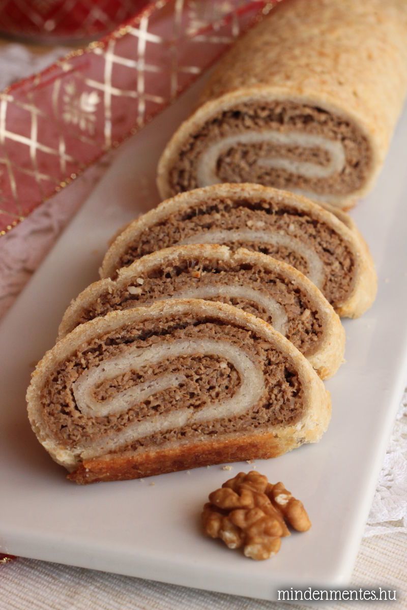 Bejgli mindenmentesen - cukor-, glutén-, tejtermék-, tojásmentes, IR-barát, vegán recept
