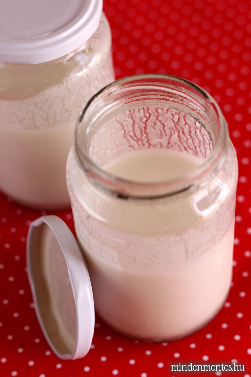 Kókuszjoghurt, élőflórás (tejtermékmentes, vegán recept)