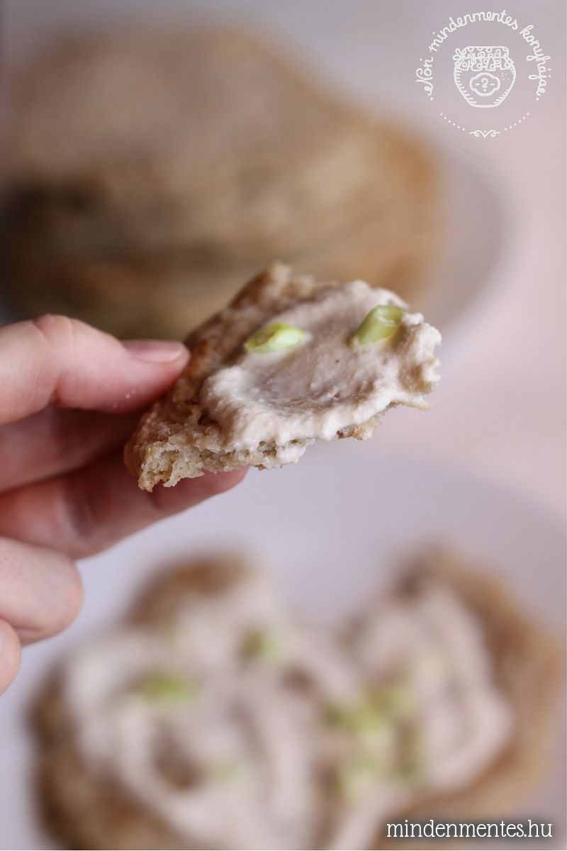 Lángos - az egészséges, mindenmentes változat (gluténmentes, vegán)