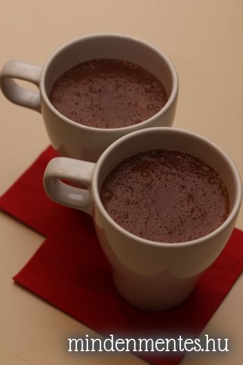 Levendulás forró csokoládé (cukormentes, tejmentes)