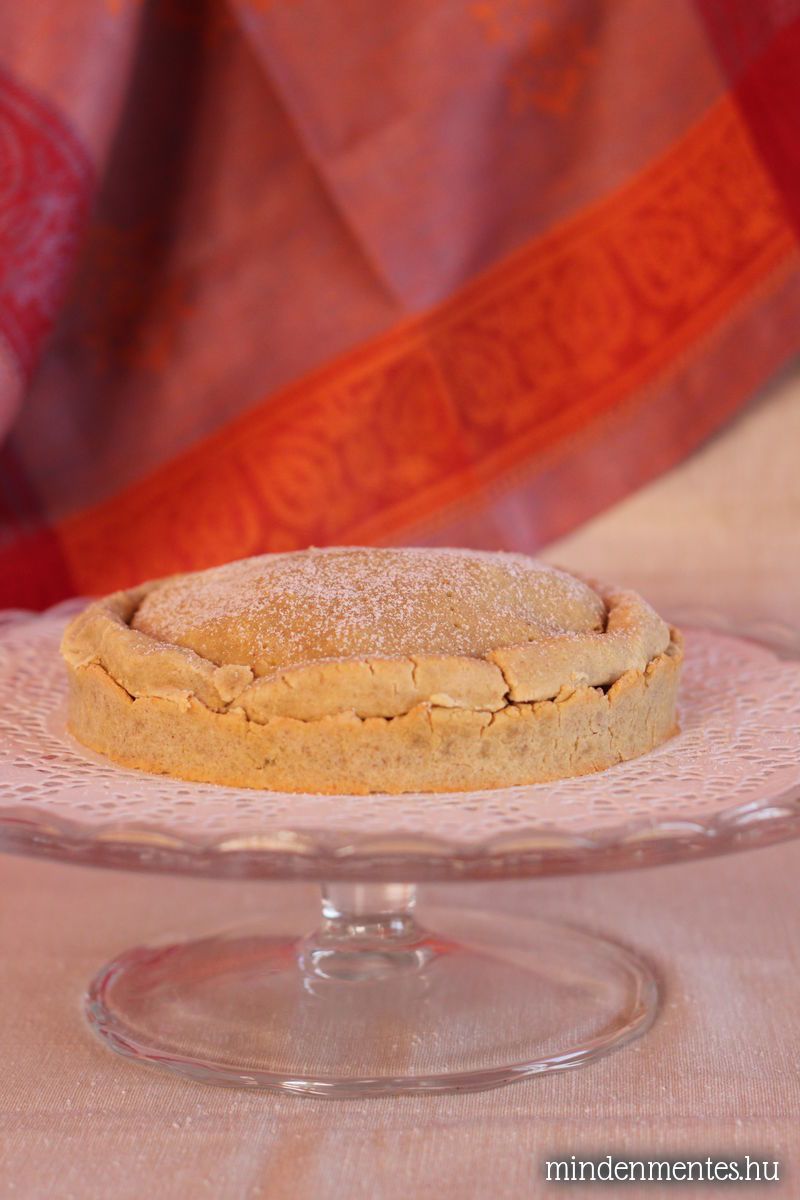Mindenmentes almás pite gyorsan és egyszerűen: gluténmentes, cukormentes, tejtermék- és tojásmentes, vegán recept teljes kiőrlésű lisztekből