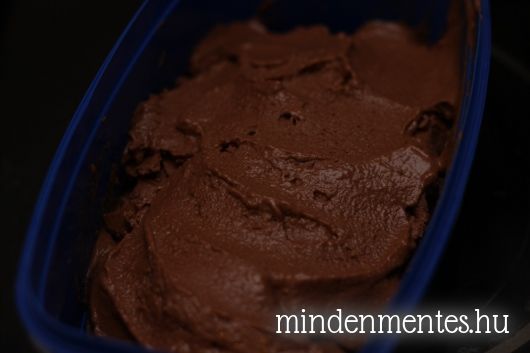 Mindenmentes házi csokoládéfagylalt: cukor, tojás, tej, tejtermékek és szója nélkül