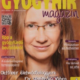 Gyógyhír címlapján