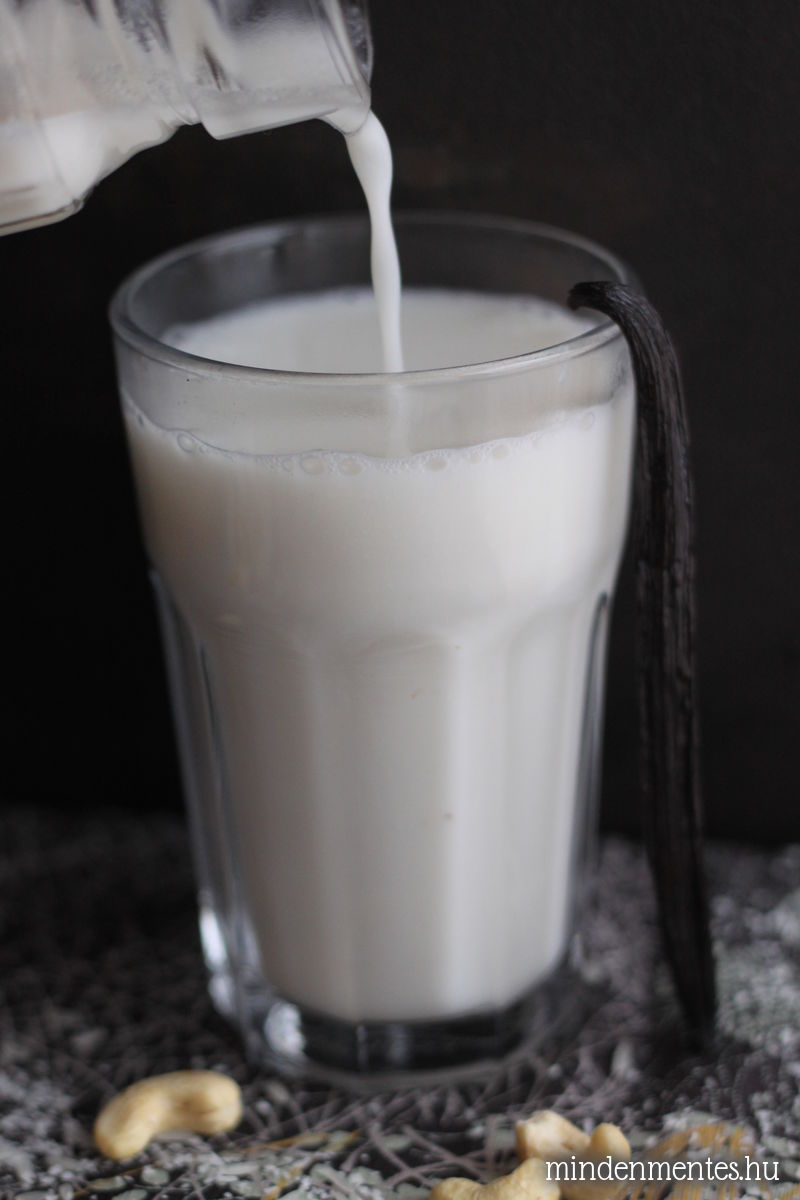 Vaníliás növényi tej kesuval - Vegital #tejmentes #vegán |mindenmentes.hu