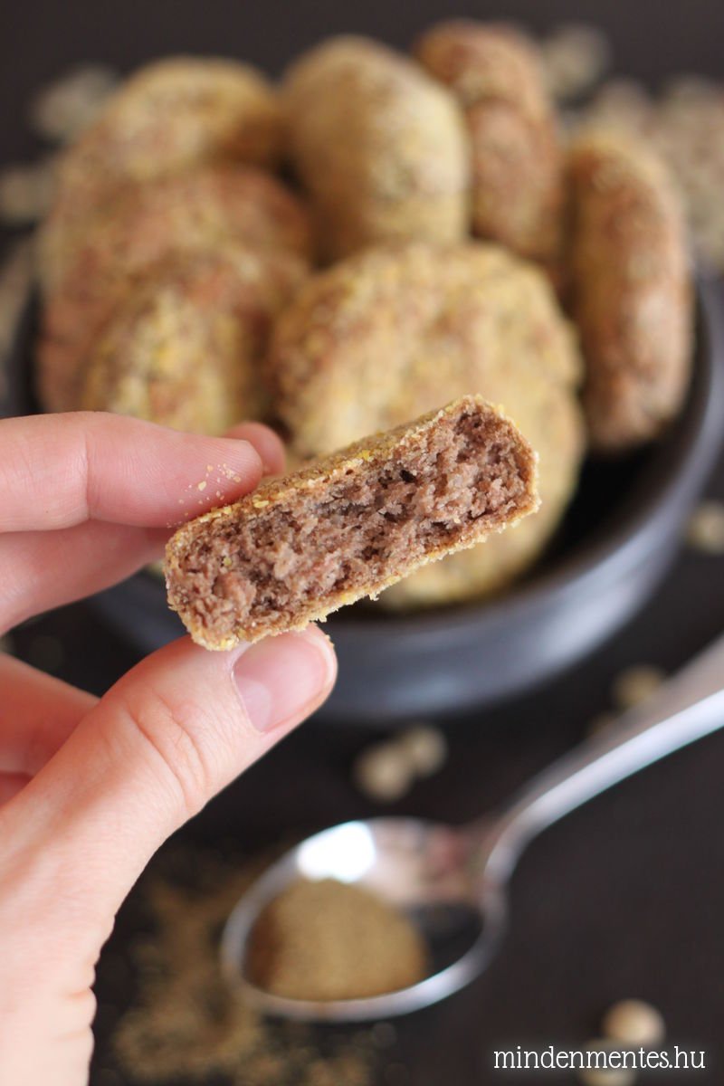 Lencse falafel sütőben sütve - #gluténmentes #vegán recept |mindenmentes.hu