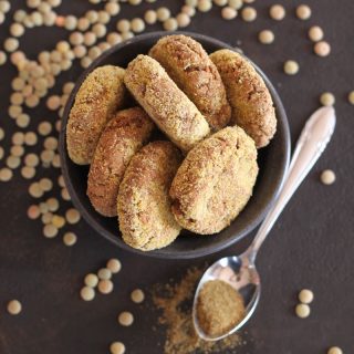 Lencse falafel sütőben sütve - #gluténmentes #vegán recept |mindenmentes.hu