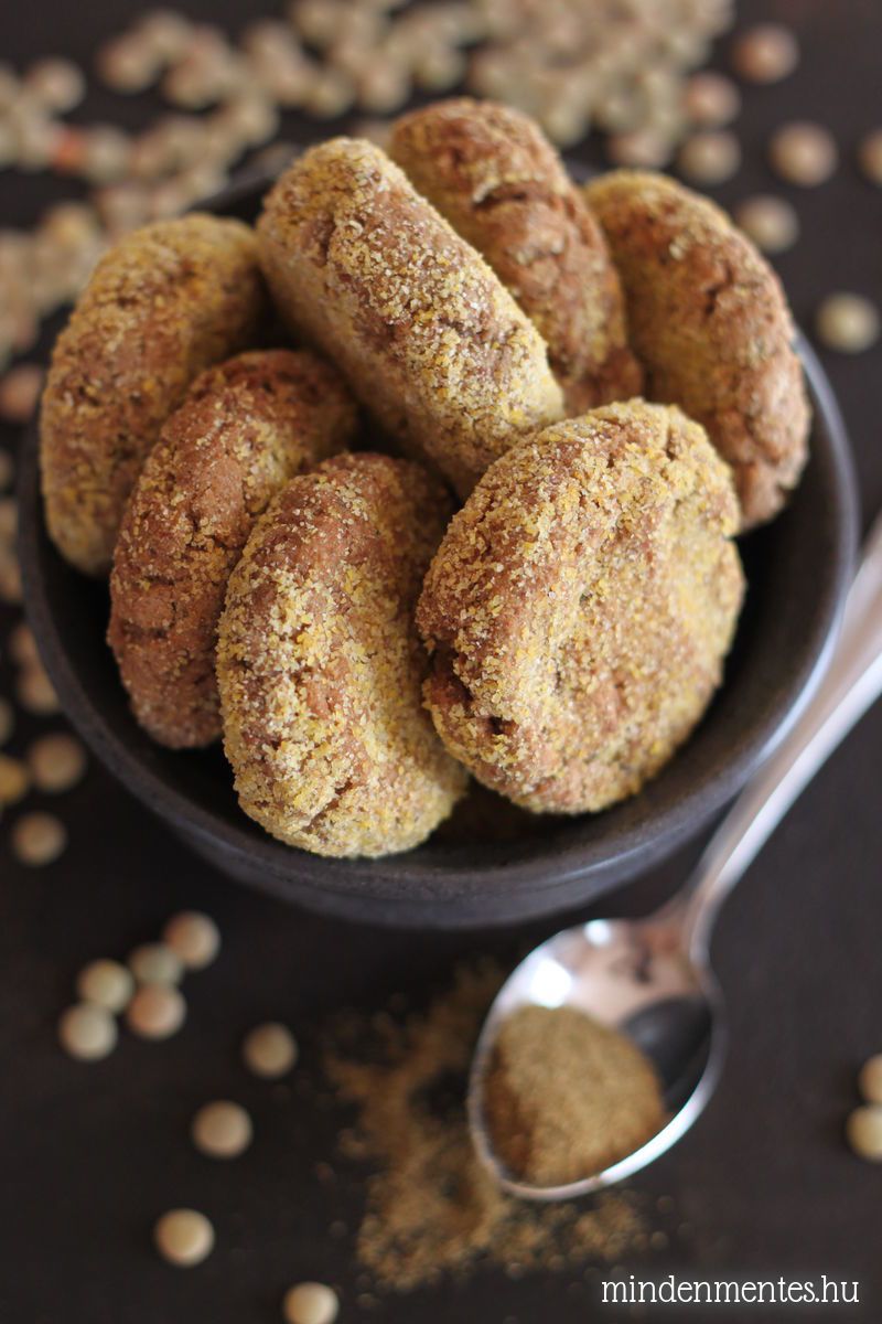 Lencse falafel sütőben sütve - #gluténmentes #vegán recept |mindenmentes.hu