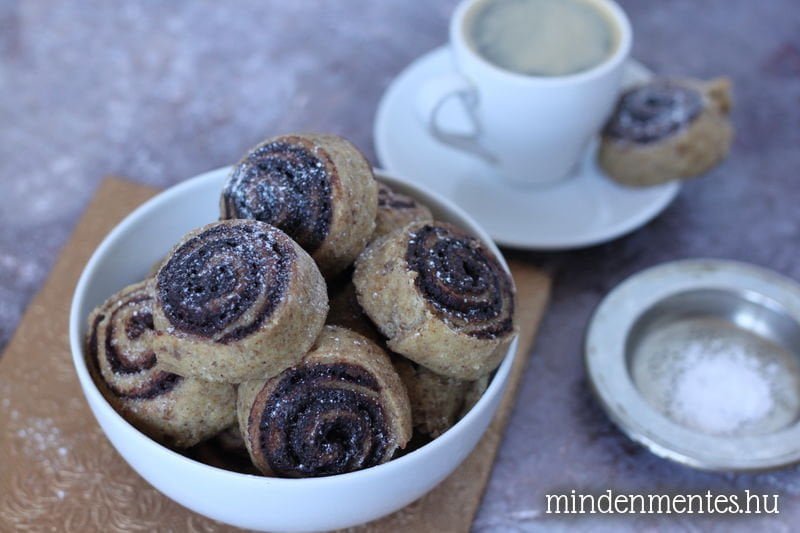 Gluténmentes kakaós csiga - IR-barát, vegán recept |mindenmentes.hu