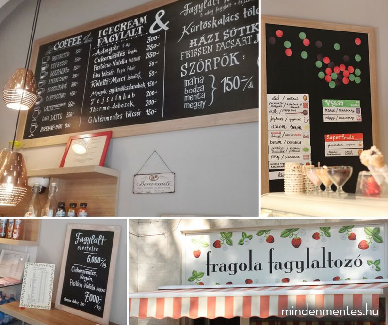 Fragola fagyizó - itt fagyiztunk mindenmentesen |mindenmentes.hu