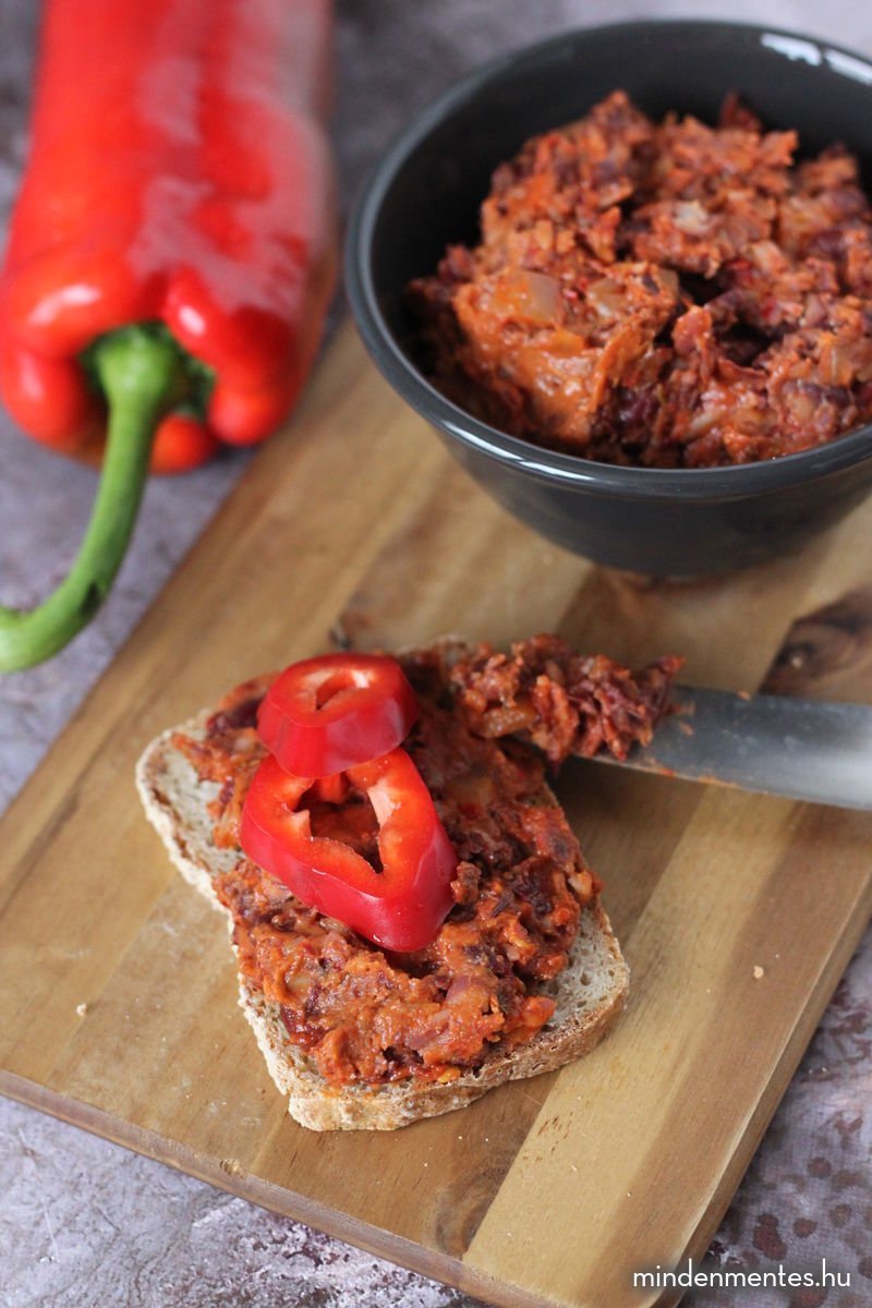 Vegán kolbászrém (gluténmentes, vegán) | mindenmentes.hu