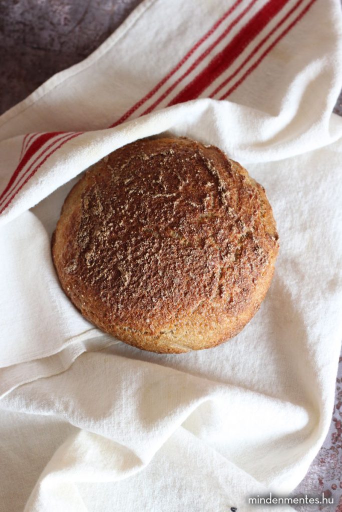 Gluténmentes kovászos kenyér recept |mindenmentes.hu