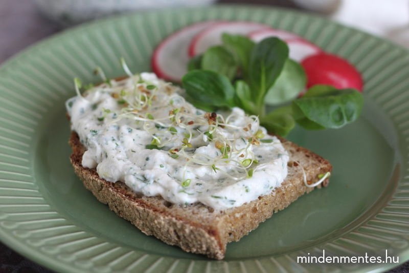 Növényi krémsajt házilag (vegán, TÉNÉ) |mindenmentes.hu