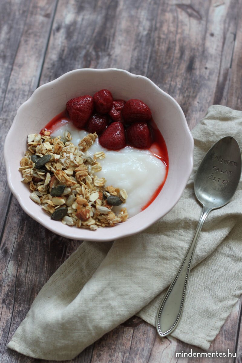 Reggeli granola tál |mindenmentes.hu