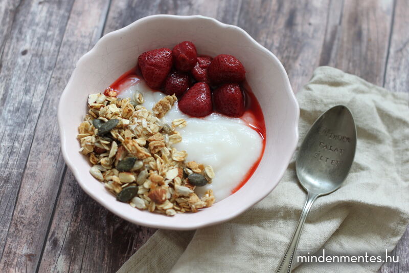 Reggeli granola tál |mindenmentes.hu